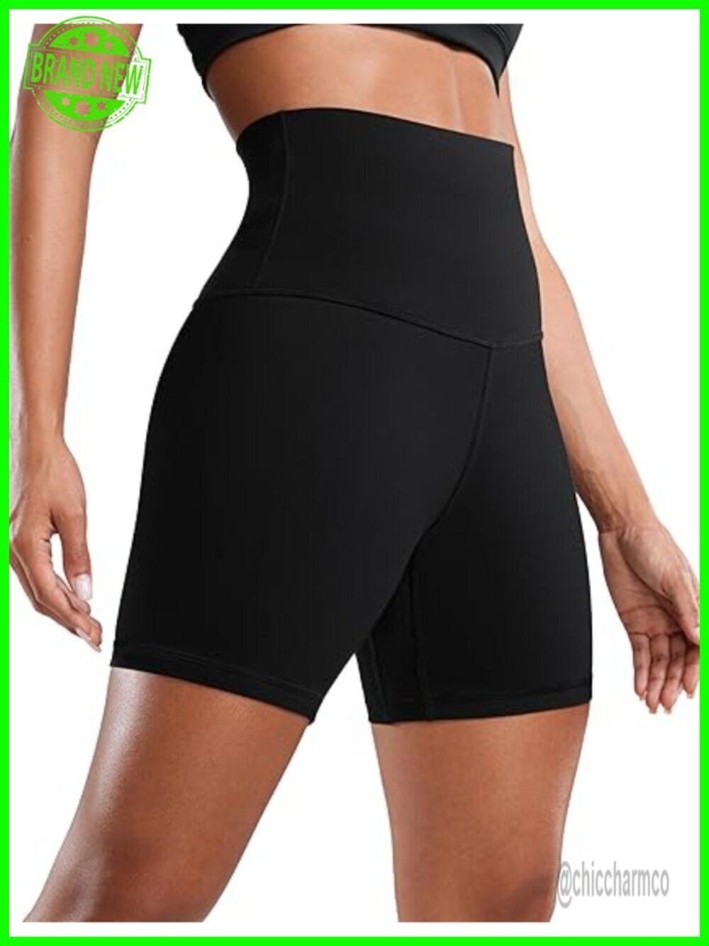 Buttery Soft Super High Waist Biker Shorts 6" Yoga Workout